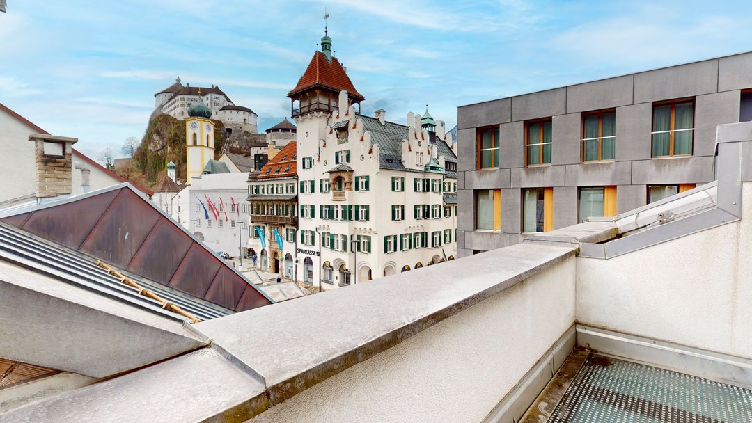 Festungsblick vom Balkon