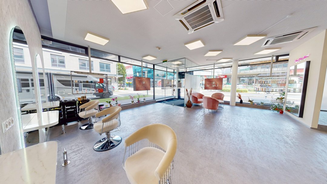 große Schaufensterfläche