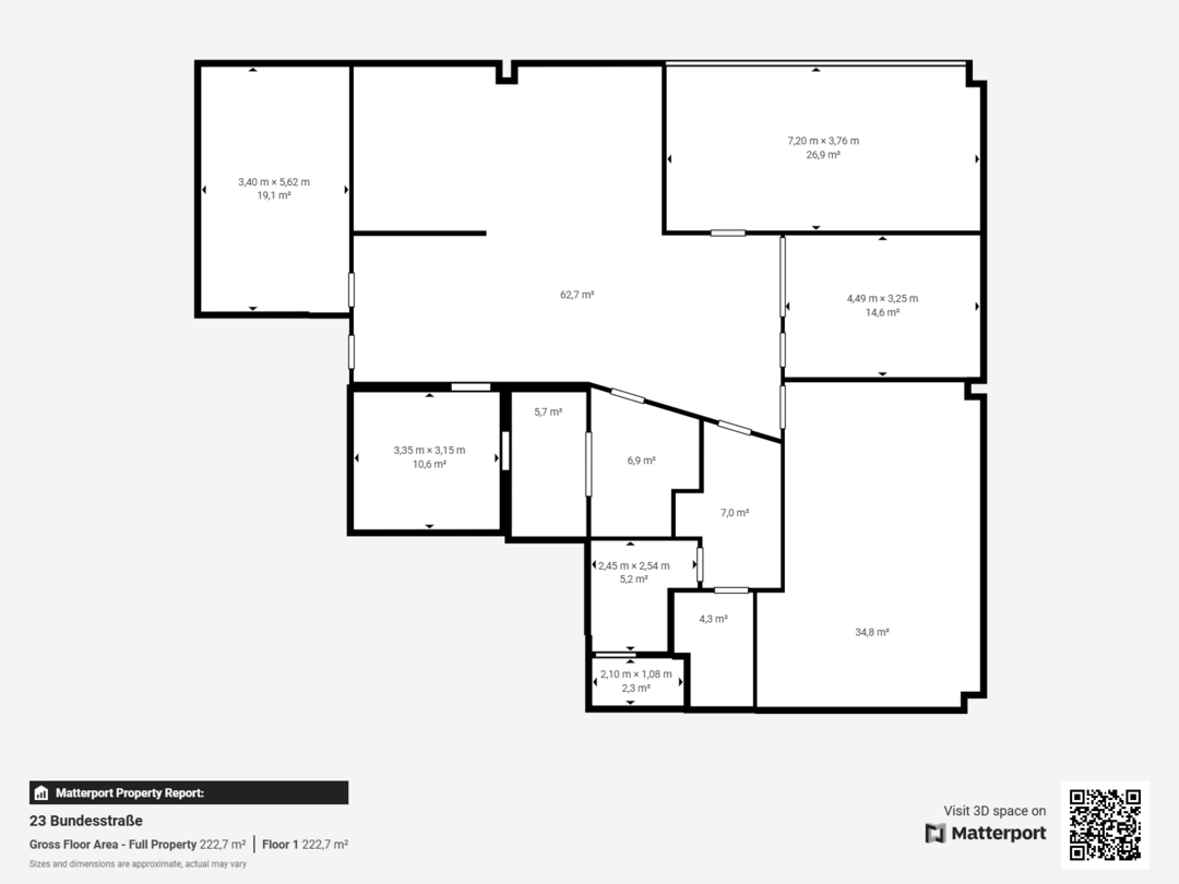 Matterport Grundriss