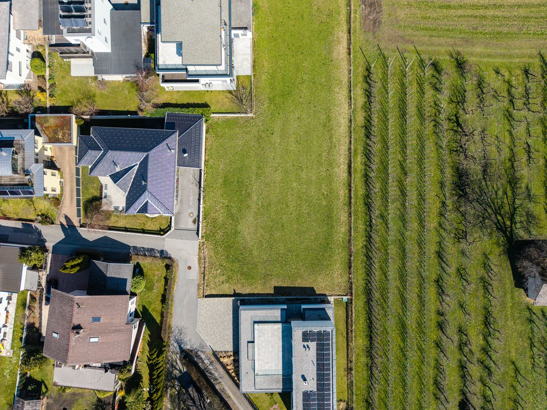 Grundstück Heiligkreuz - Vogelperspektive