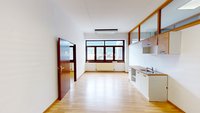Büro mit Teeküche