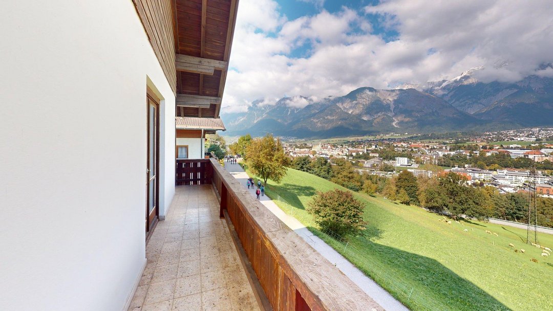 Balkon mit Blick nach Westen