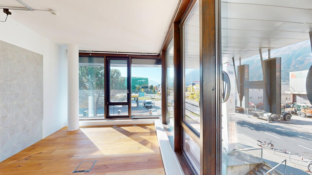 große Fensterflächen